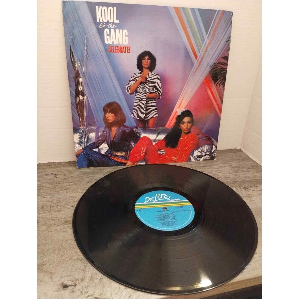 Kool and the Gang Celebrate LP 1980 De-Lite DSR 9518